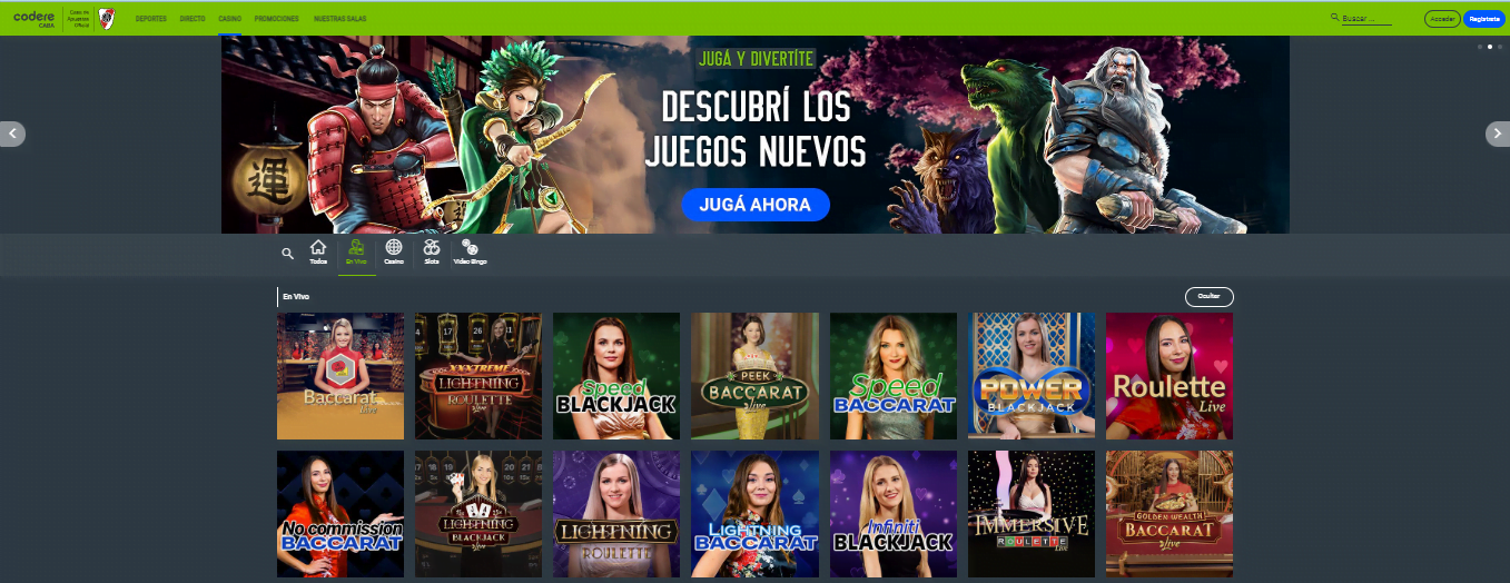 codere bono de casino