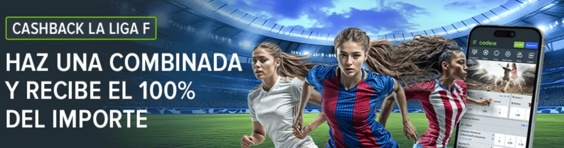 cashback la liga femenina codere 