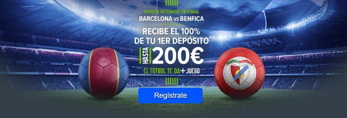 Codere bono Benfica vs Barcelona