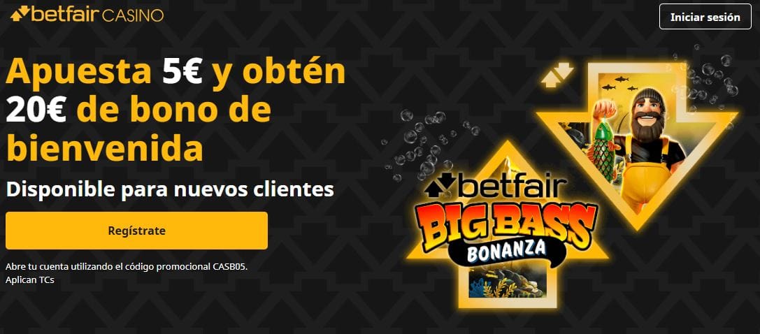 Betfair casino bono de bienvenida