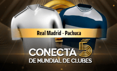 conecta 5 real madrid vs pachuca