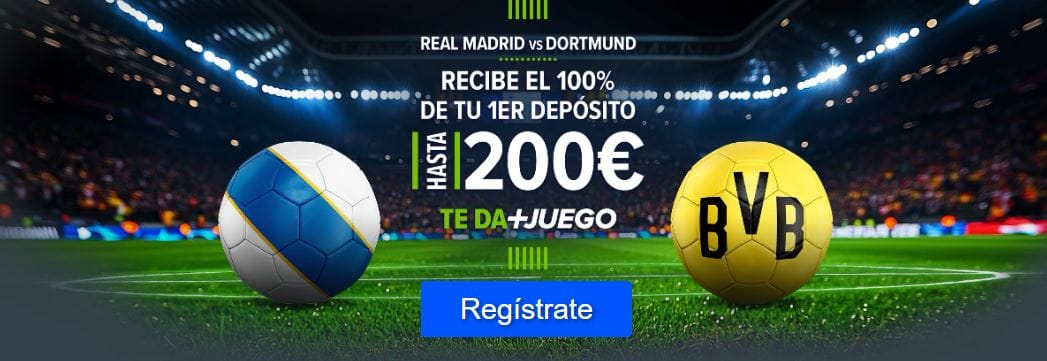 Codere Real Madrid vs Dortmund
