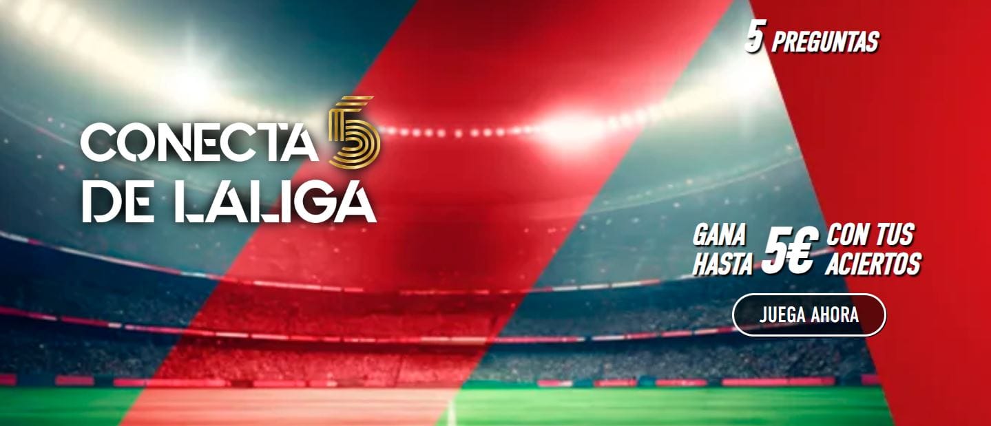 Sportium Conecta 5 LaLiga Real Madrid vs Barcelona