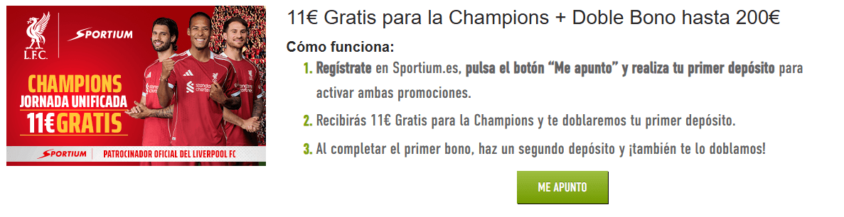 11€ gratis sportium