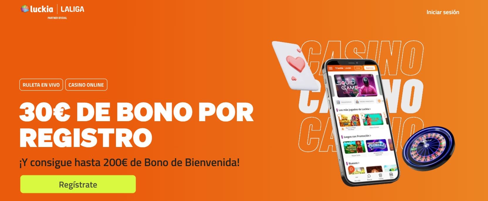 Luckia casino bono de bienvenida