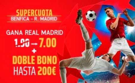 Sportium Benfica vs Real Madrid