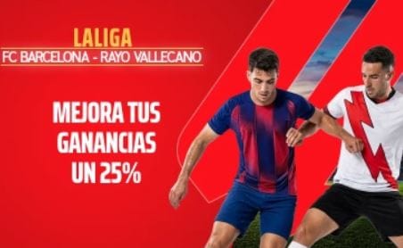 Sportium CuotaPlus Barcelona vs Rayo Vallecano