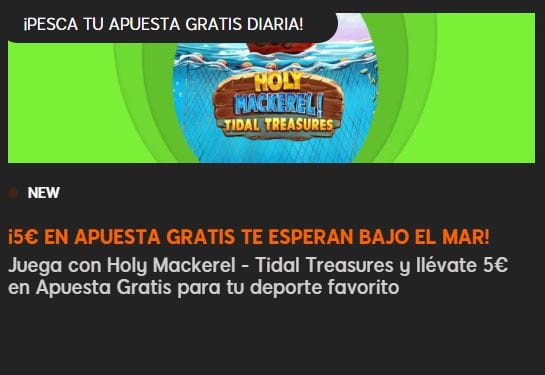 888Sport Holy Mackerel Tidal Treasures apuesta gratis