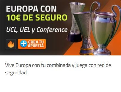 Luckia Champions League Europa Conference seguro