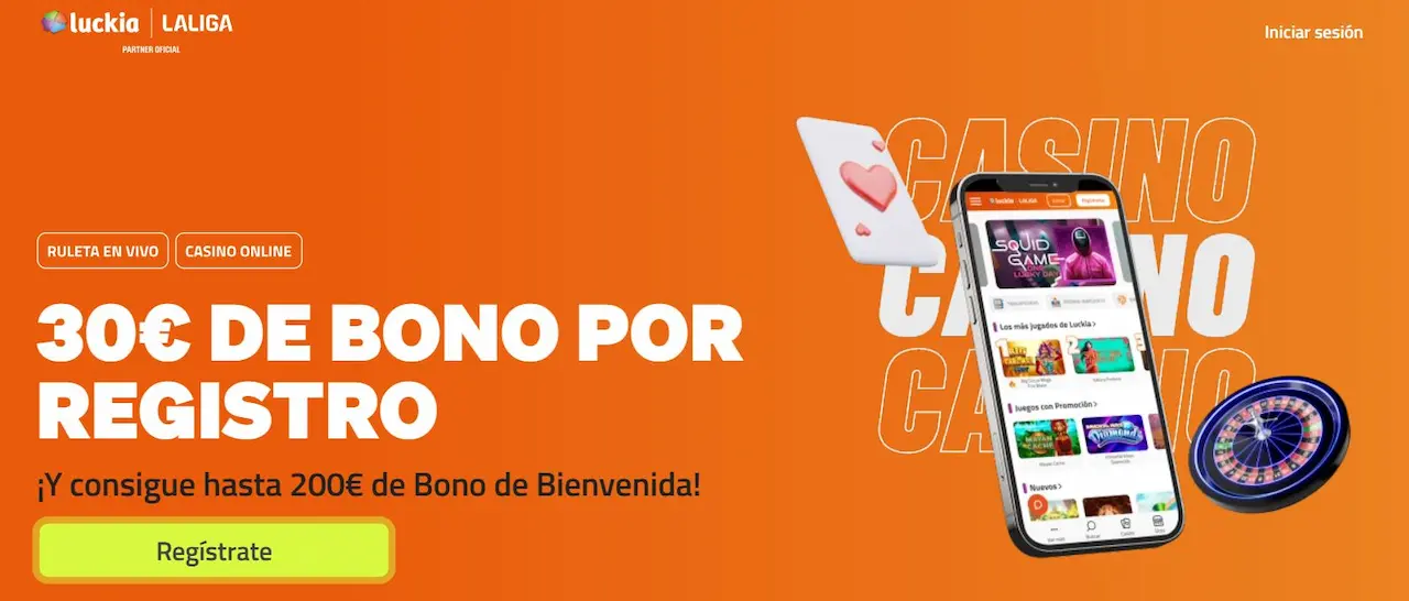Luckia casino bono de bienvenida