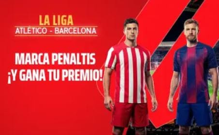 Sportium Atlético vs Barcelona penaltis