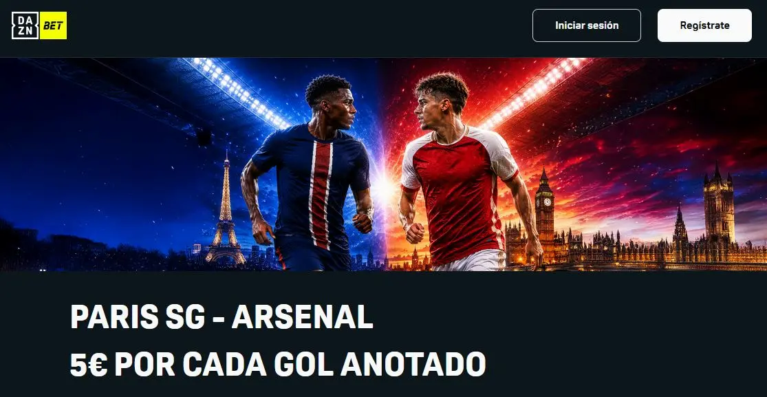DAZN Bet PSG vs Arsenal Final Champions