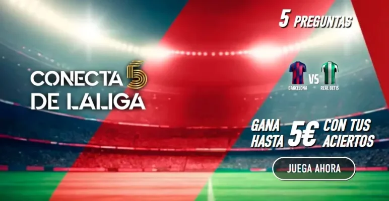 Sportium Conecta 5 Barcelona vs Betis
