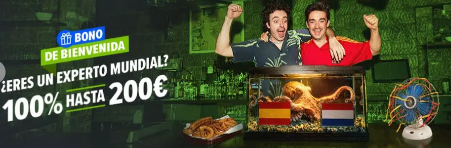 Codere bono de bienvenida