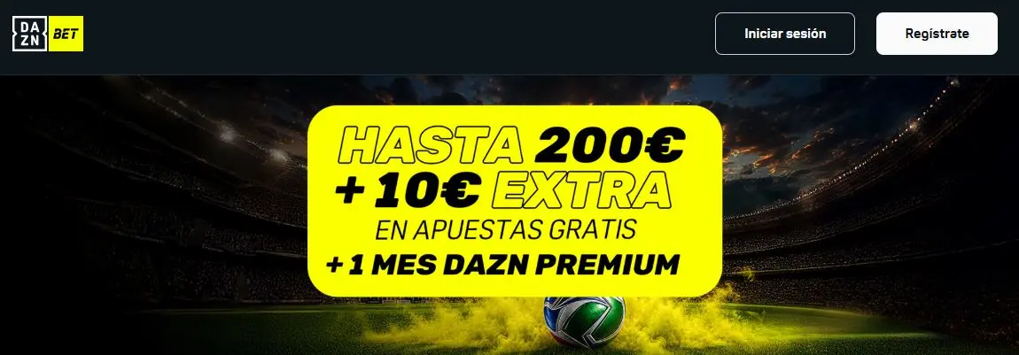 DAZN Bet bono de bienvenida