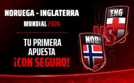 Sportium Noruega vs Inglaterra