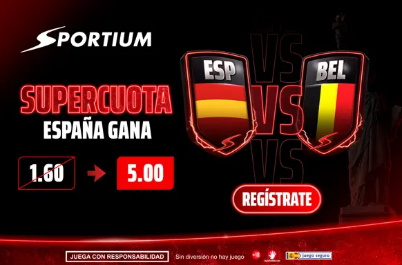 supercuota de sportium españa - bélgica sportium supercuota españa - bélgica