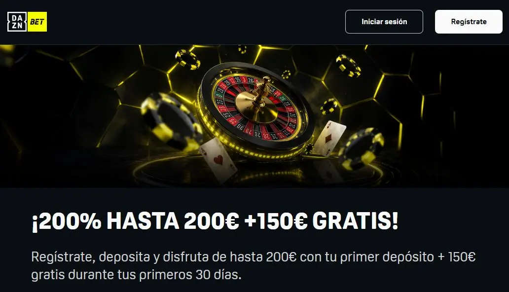 Dazn Bet casino bono de bienvenida