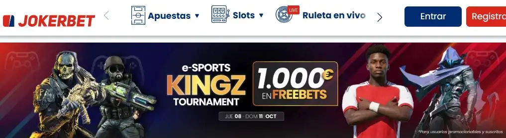 JOKERBET Torneo Apuestas eSports